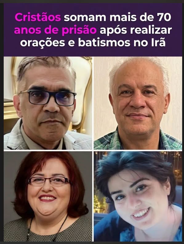 Por orar e ir a la iglesia, aumentan a más de 70 años de prisión la condena para 4 cristianos en Irán