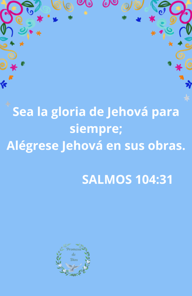 Salmos 104:31