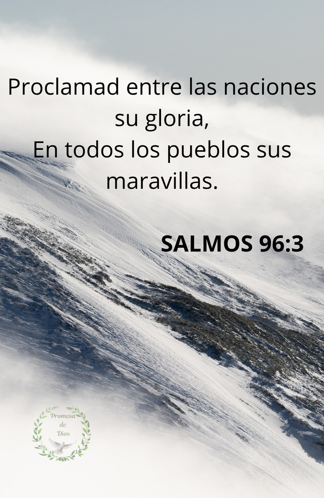 Salmos 96:3